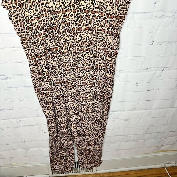 Louise Paris size 2XL animal print jumpsuit - Picture 5 of 6